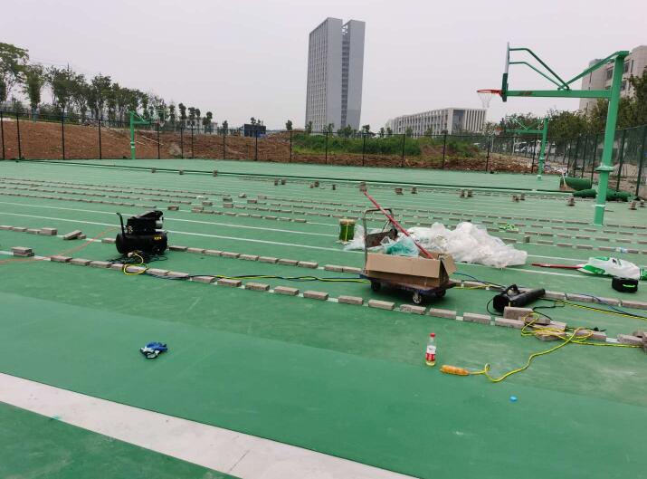 深圳篮球场建设