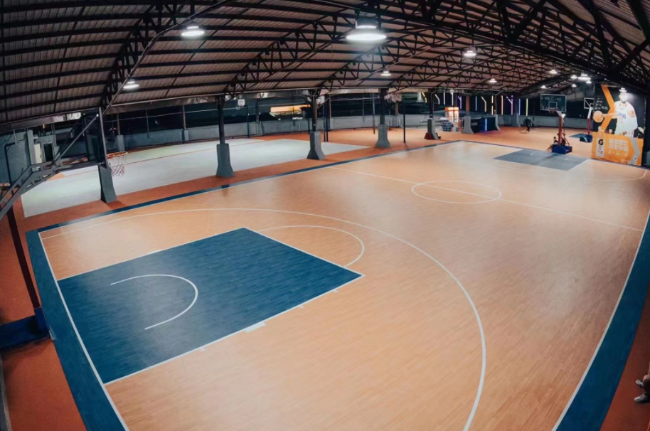 室内PVC篮球场地板