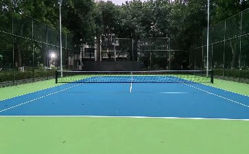 松山湖网球场施工工程