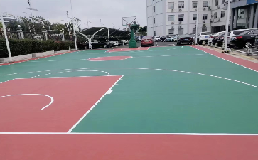 大鹏税局篮球场工程